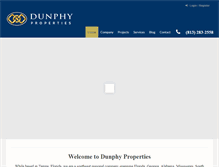 Tablet Screenshot of dunphydevelopment.com